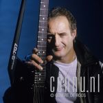 15-05-1985 Jan Akkerman at studio in Amsterdam  © Govert de Roos/Connu